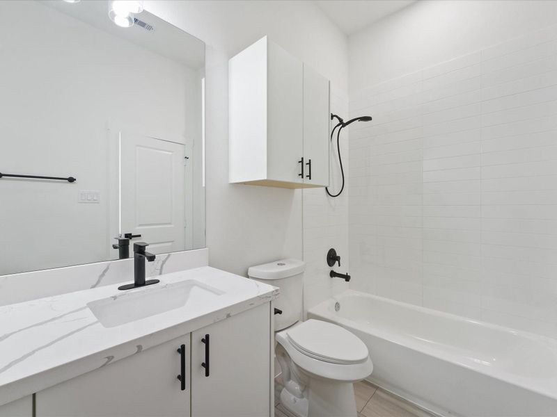 Furnished interior view inside a new home in , Houston (Image 7).