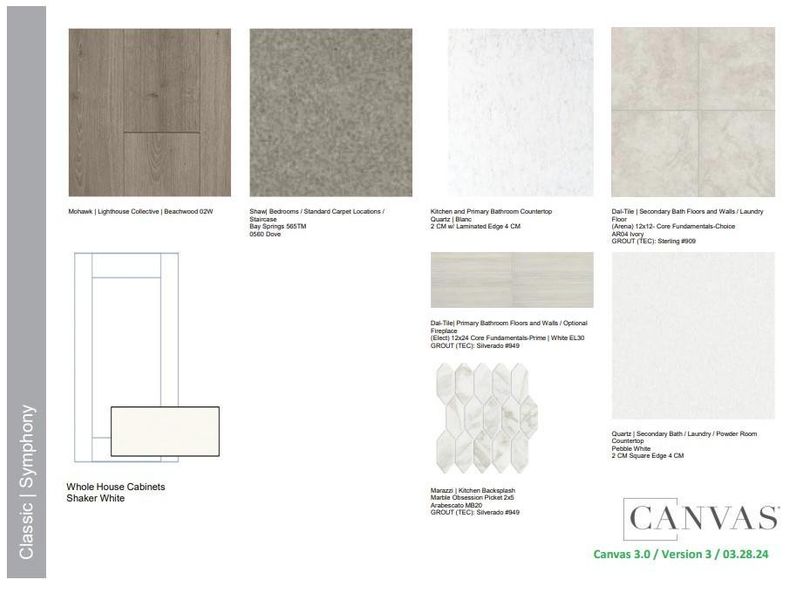 Design Selections. Home is under construction, selections subject to change. Design Selections. Home is under construction, selections subject to change.