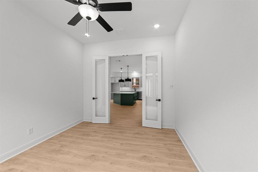 Spacious, unfurnished interior of a new home in South Pointe  Cottage Series, Mansfield (Image 19).