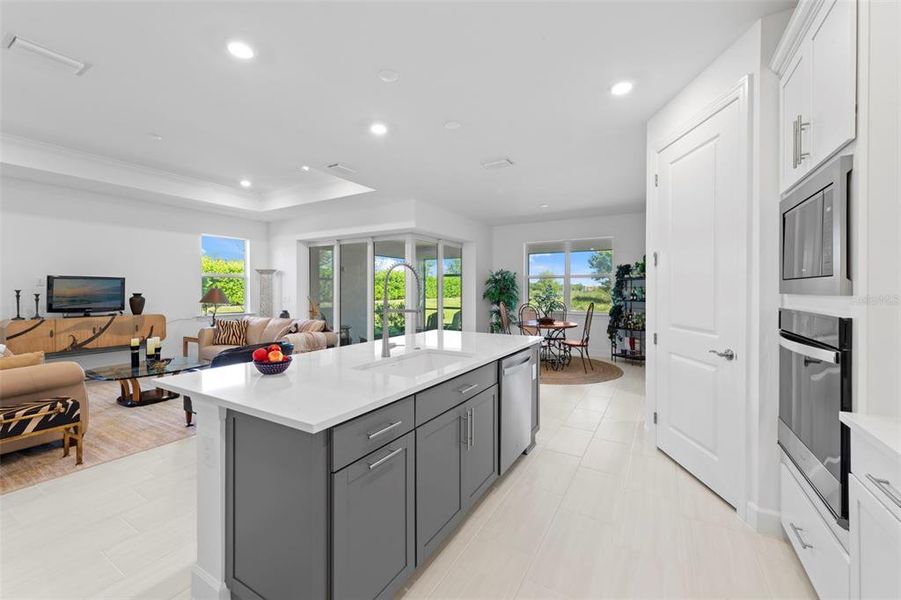 Furnished interior view inside a new home in , Punta Gorda (Image 28).