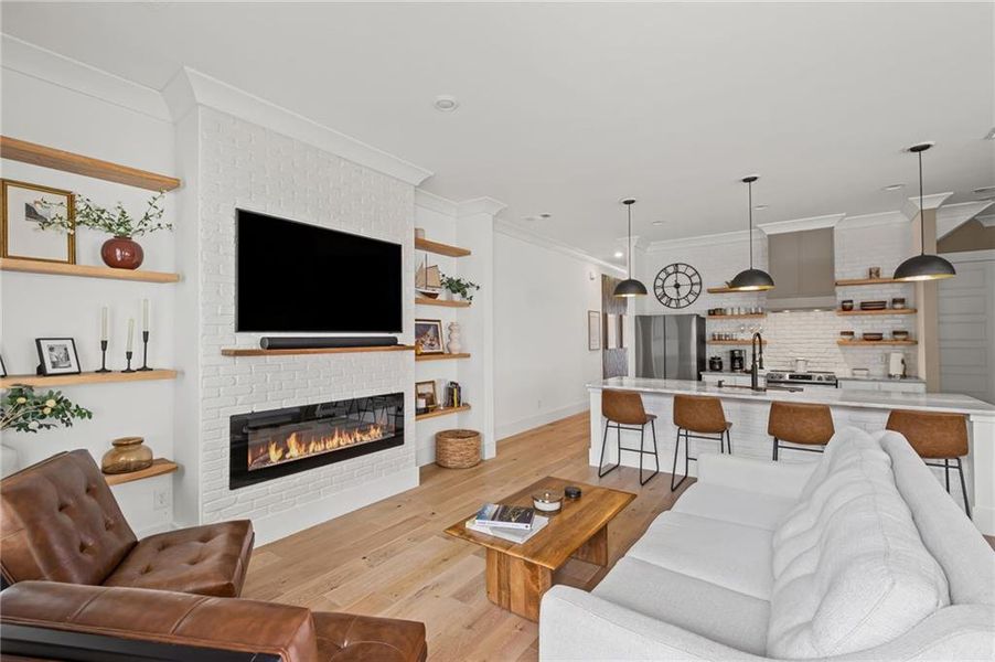 Furnished interior view inside a new home in , Woodstock (Image 19). Furnished interior view inside a new home in , Woodstock (Image 19).