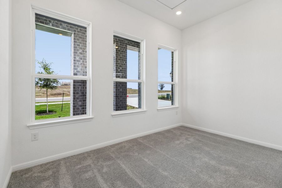 Representative unfurnished interior of a home built from the Duval by Taylor Morrison in Easton Park, Austin (Image 21). Representative unfurnished interior of a home built from the Duval by Taylor Morrison in Easton Park, Austin (Image 21).