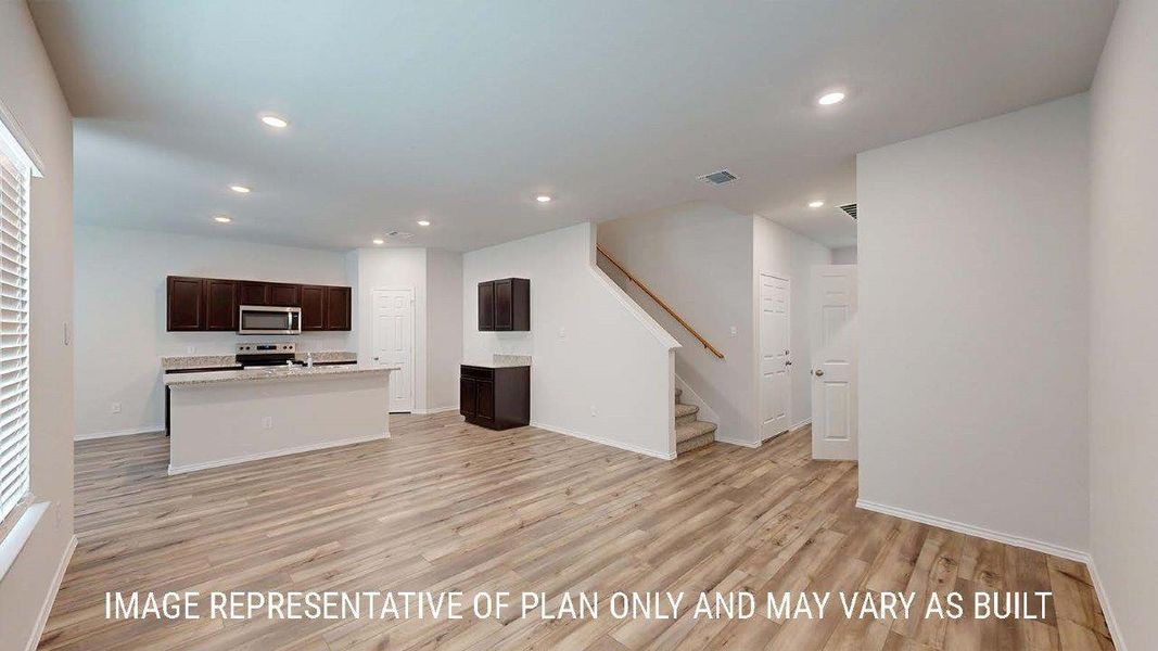 Furnished interior view inside a new home in Turnbo Ranch, Killeen (Image 12).