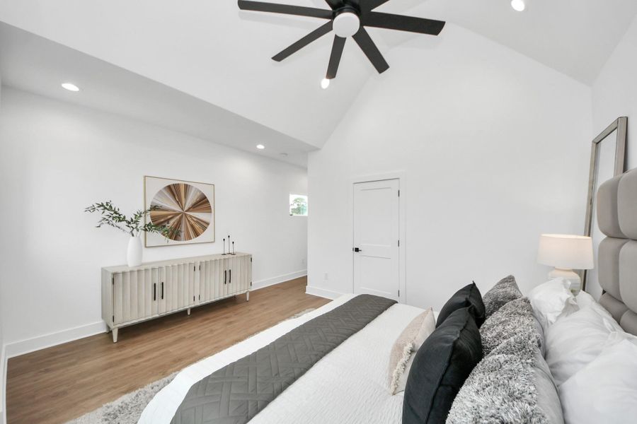 Furnished interior view inside a new home in , Houston (Image 4).
