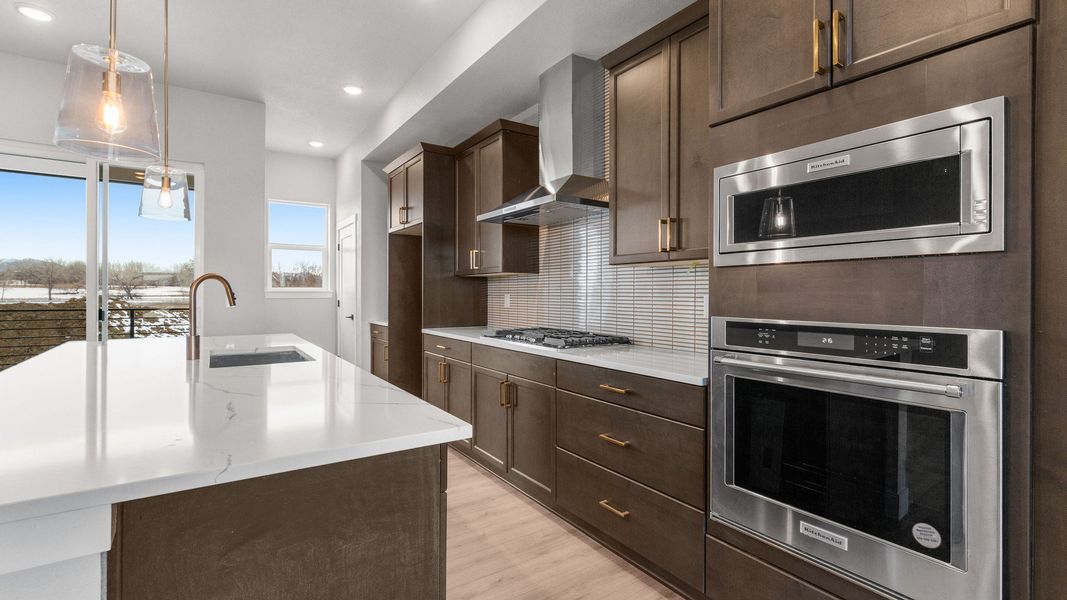 Furnished interior view inside a new home in Dillon Pointe - Skyview, Broomfield (Image 4).
