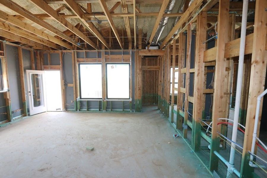 Spacious, unfurnished interior of a new home in Austin Point, Richmond (Image 2). Spacious, unfurnished interior of a new home in Austin Point, Richmond (Image 2).