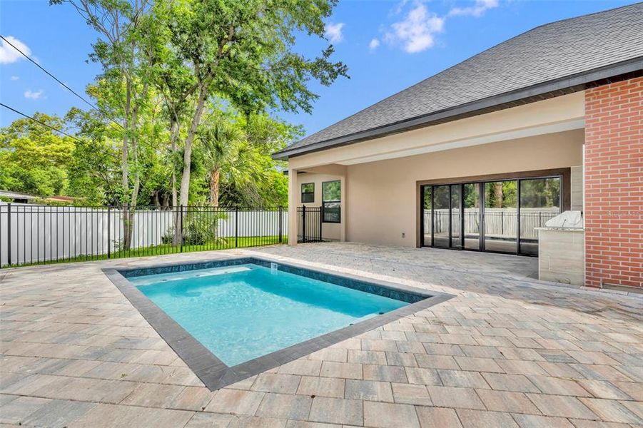 Exterior details and patio area of a home in , Winter Park (Image 29). Exterior details and patio area of a home in , Winter Park (Image 29).