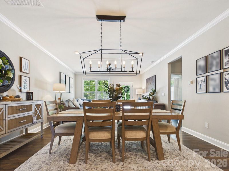 Furnished interior view inside a new home in , Sherrills Ford (Image 16).