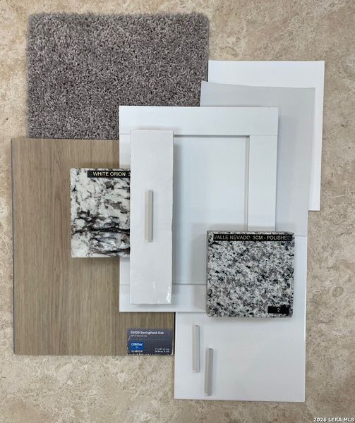 Sample of building materials used in homes in Applewhite Meadows, San Antonio (Image 31). Sample of building materials used in homes in Applewhite Meadows, San Antonio (Image 31).