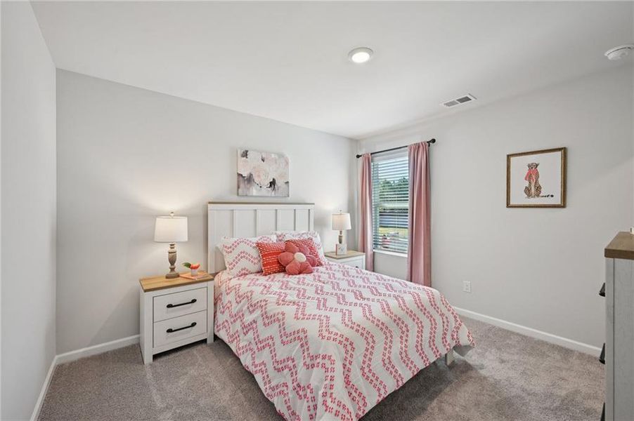 Furnished interior view inside a new home in , Woodstock (Image 39).