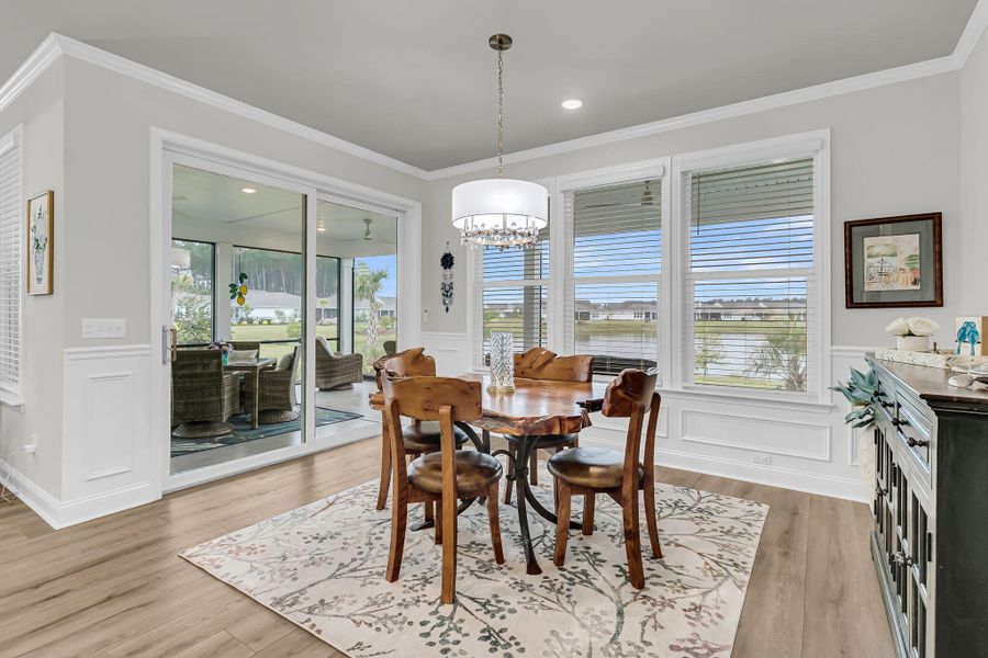 Furnished interior view inside a new home in , Summerville (Image 18).