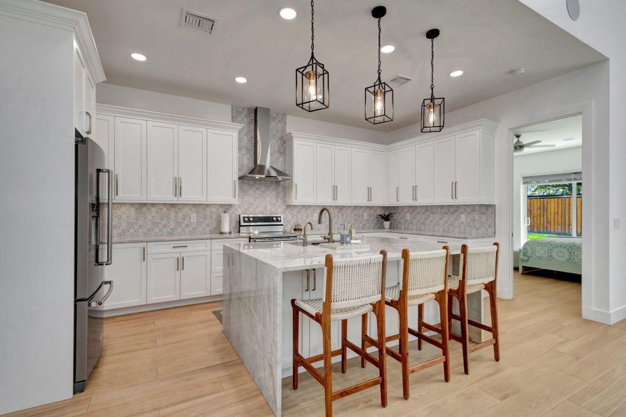 Furnished interior view inside a new home in , North Palm Beach (Image 67). Furnished interior view inside a new home in , North Palm Beach (Image 67).