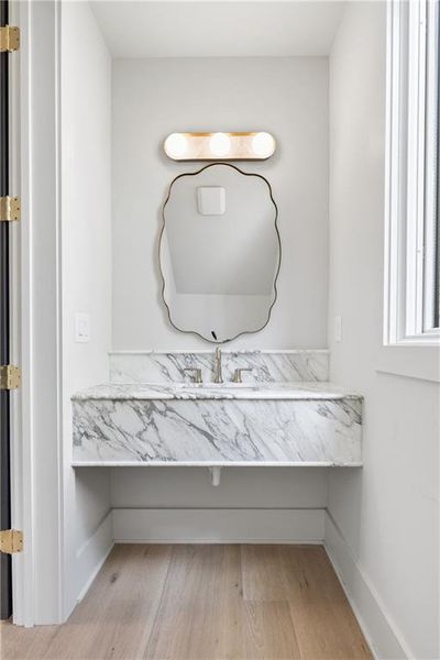 Furnished interior view inside a new home in , Atlanta (Image 12).