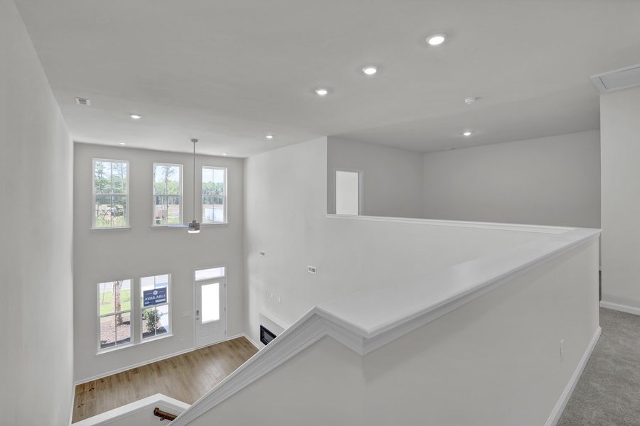 Spacious, unfurnished interior of a new home in Grand Park, Leland (Image 20).