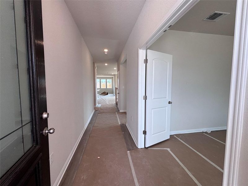 In-progress construction of a new home in The Colony, Bastrop, TX (Image 17).