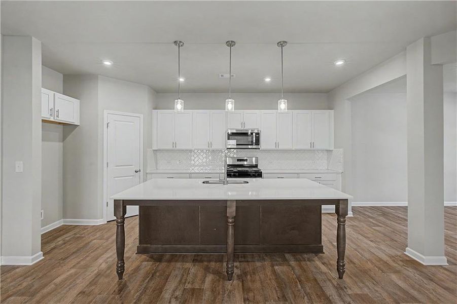 Furnished interior view inside a new home in Meadow Pines, Dallas (Image 10).