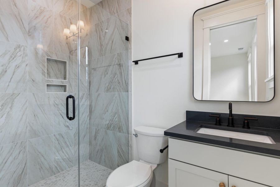 Furnished interior view inside a new home in , Mount Pleasant (Image 18).