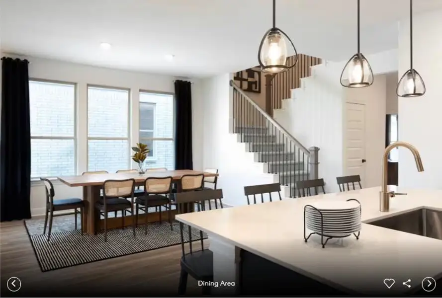 Interior photos- Photo of Pulte model home with same floor plan, not of actual home listed.