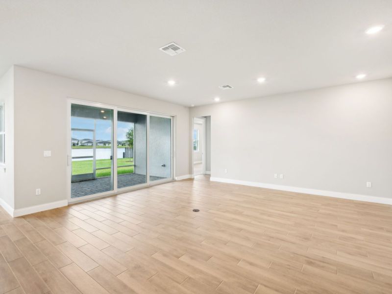 Great Room in the Jade floorplan at 6358 Sweetwood Drive