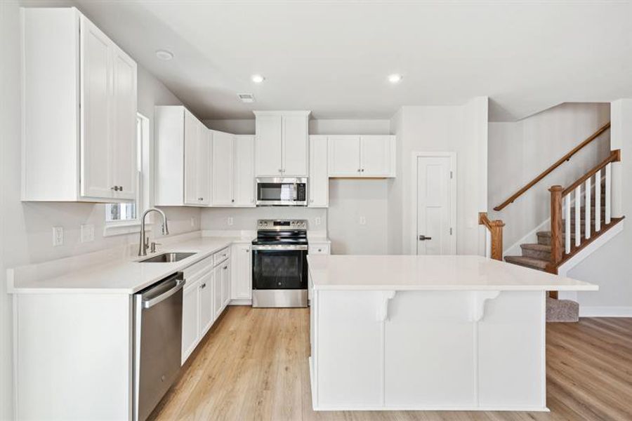 Furnished interior view inside a new home in Crescent Cove, Summerville (Image 6).