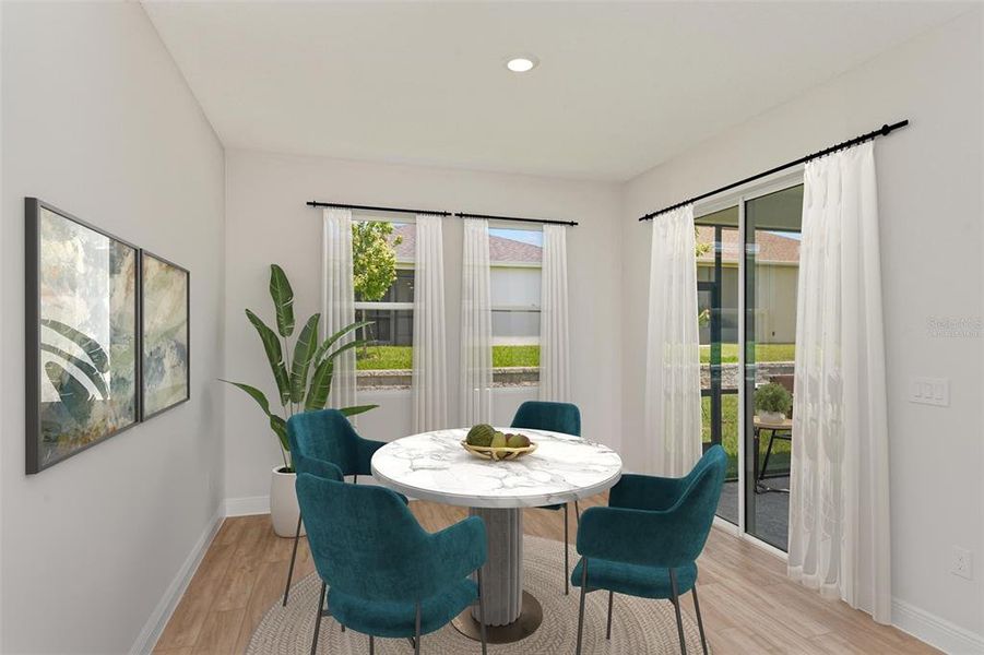 Furnished interior view inside a new home in Cherrywood Preserve, Ocala (Image 6).