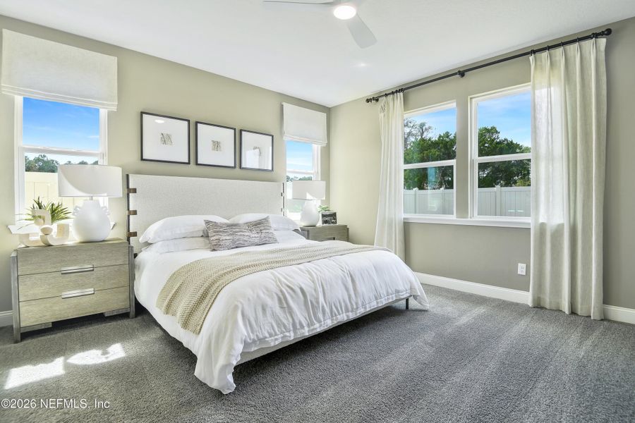 Furnished interior view inside a new home in , Palm Coast (Image 11).