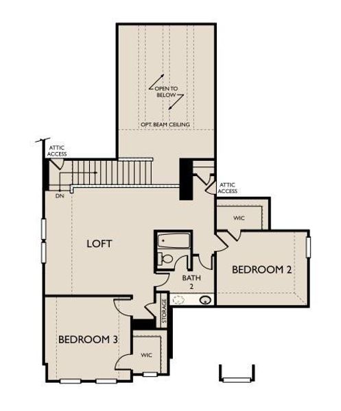 Cypress Floorplan 2nd Floor