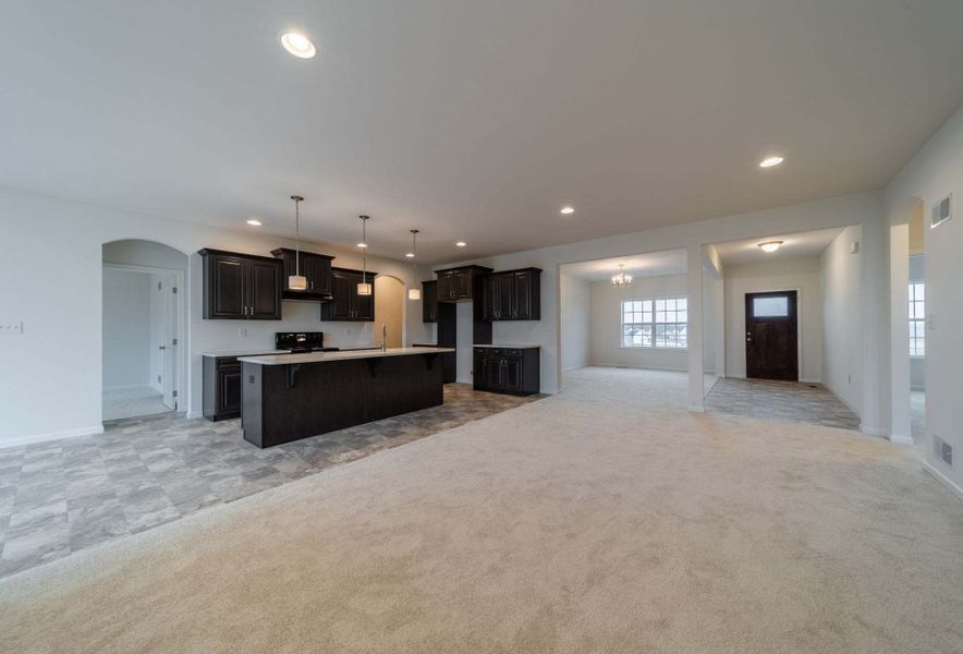 Classic Kitchen & Family Room