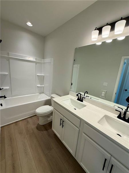 Furnished interior view inside a new home in Ponderosa Farms Estates, Gainesville (Image 7).