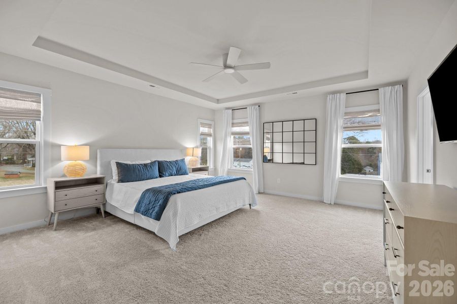 Furnished interior view inside a new home in , Mint Hill (Image 36).