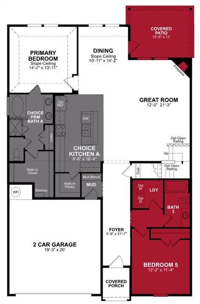 2D floor plan layout of this home in Churchill, Anna, TX (Image 3). 2D floor plan layout of this home in Churchill, Anna, TX (Image 3).