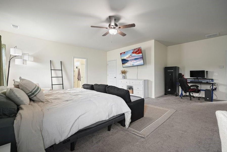 Furnished interior view inside a new home in , Adairsville (Image 18).