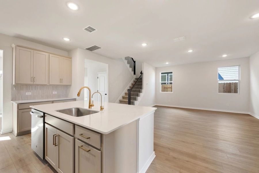 Kitchen, Family Room