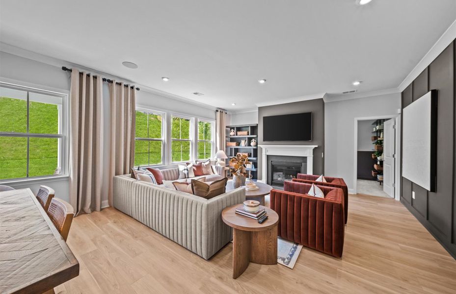 Representative furnished interior of a home built from the Liston by Pulte Homes in Linden Grove, Powder Springs (Image 12).