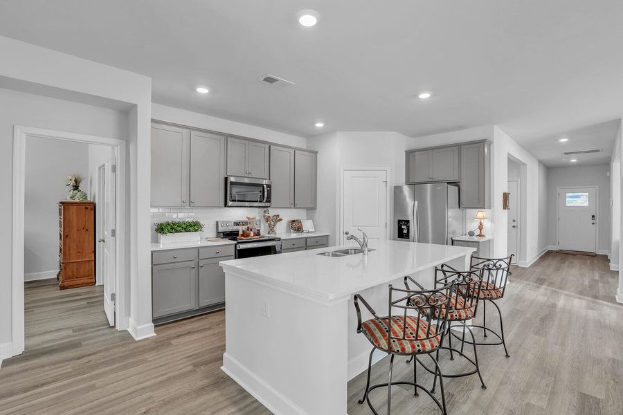 Furnished interior view inside a new home in , Yemassee (Image 18). Furnished interior view inside a new home in , Yemassee (Image 18).