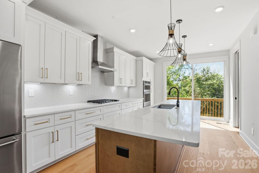 Furnished interior view inside a new home in , Charlotte (Image 15).