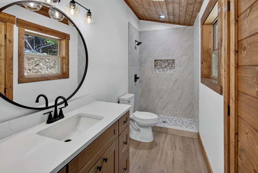 Furnished interior view inside a new home in , Morganton (Image 7).