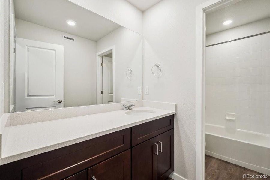 Furnished interior view inside a new home in Coyote Creek, Fort Lupton (Image 7).