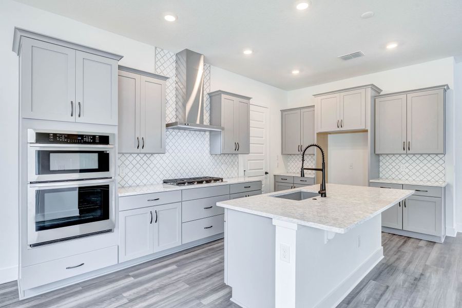Representative furnished interior of a home built from the Faulkner by Rockwell Homes in Northlake At Ovation, Winter Garden (Image 13).
