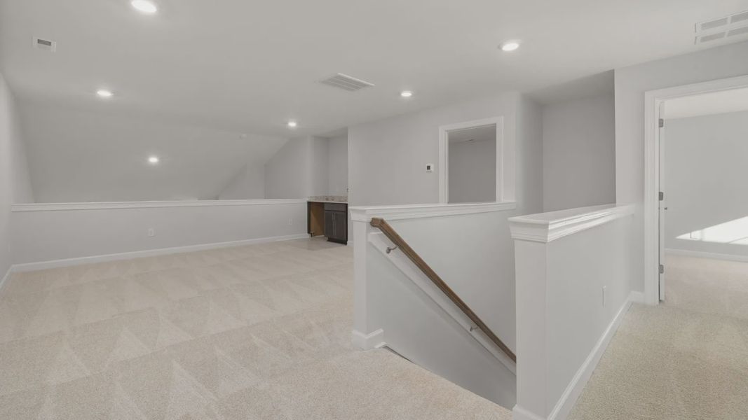 Spacious, unfurnished interior of a new home in The Courtyards at Oak Grove, Durham (Image 15).
