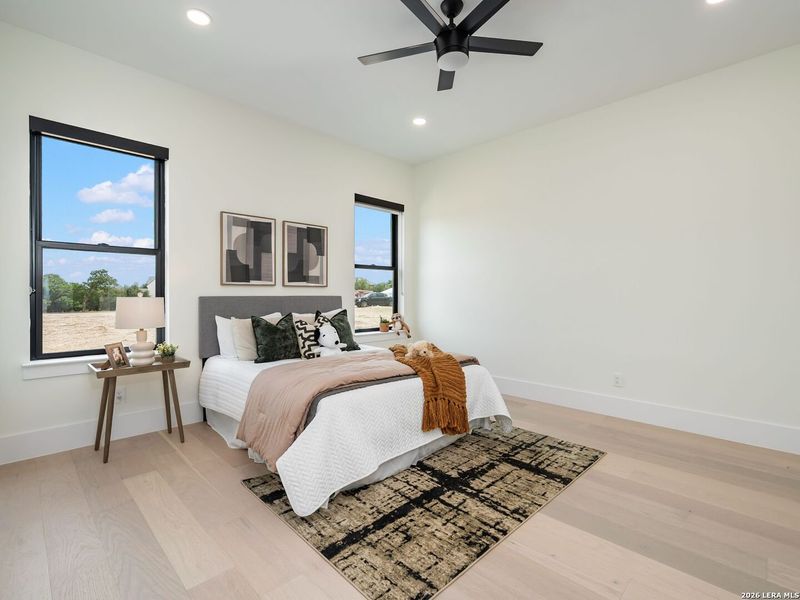 Furnished interior view inside a new home in , Fair Oaks Ranch (Image 19).