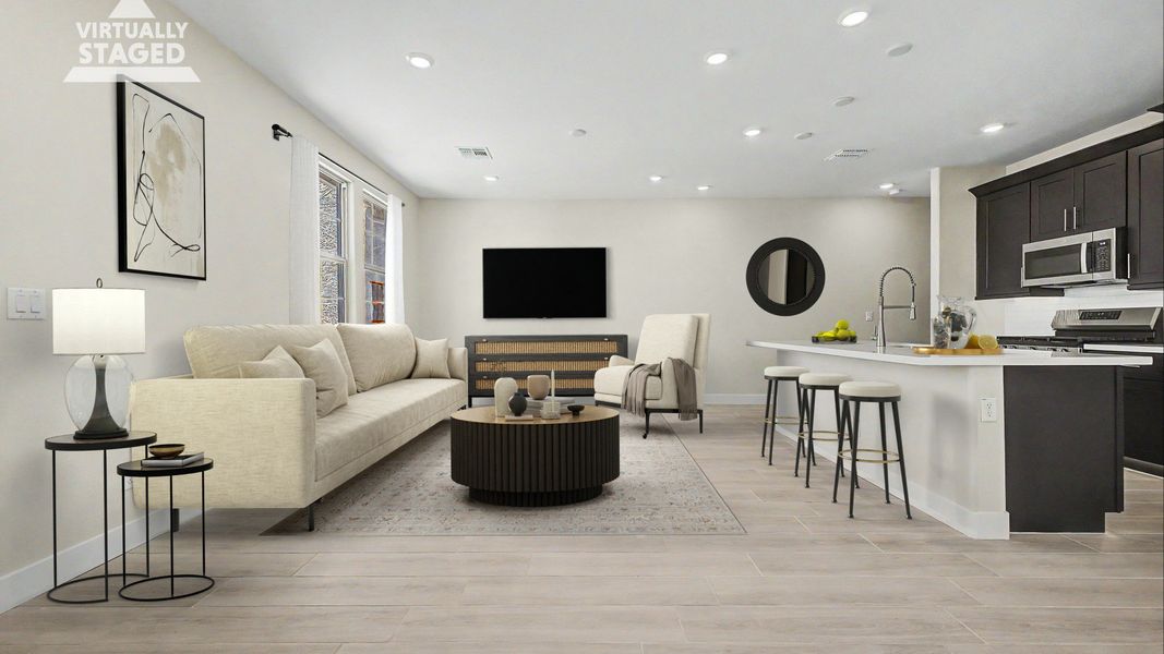 Furnished interior view inside a new home in Surprise City Center, Surprise (Image 27).