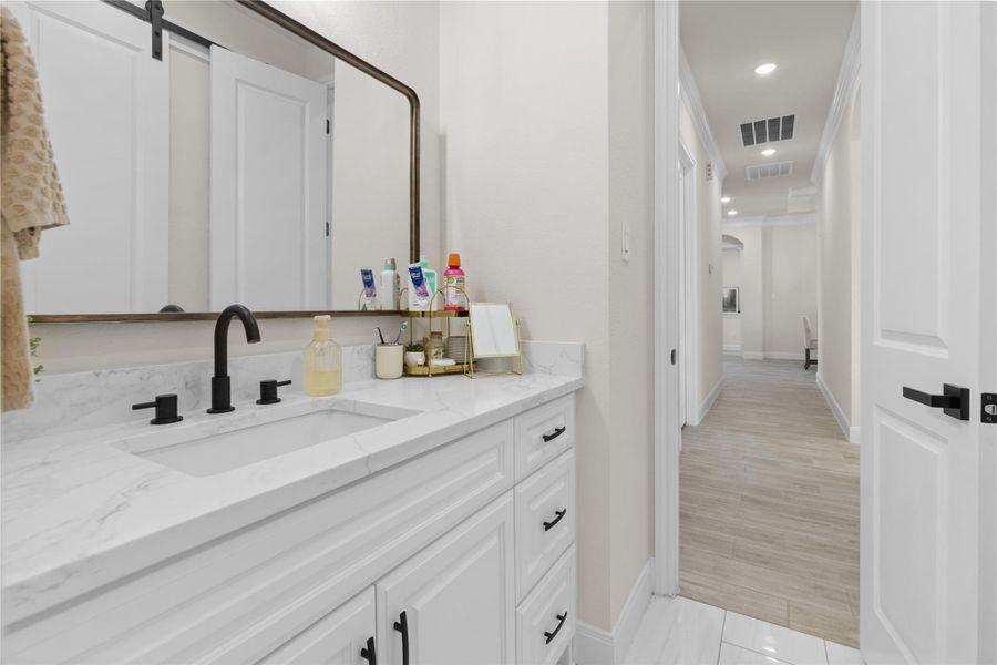Furnished interior view inside a new home in Bentwater, Montgomery (Image 40).