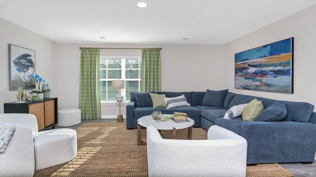 Furnished interior view inside a new home in Gates Village, Lugoff (Image 15). Furnished interior view inside a new home in Gates Village, Lugoff (Image 15).