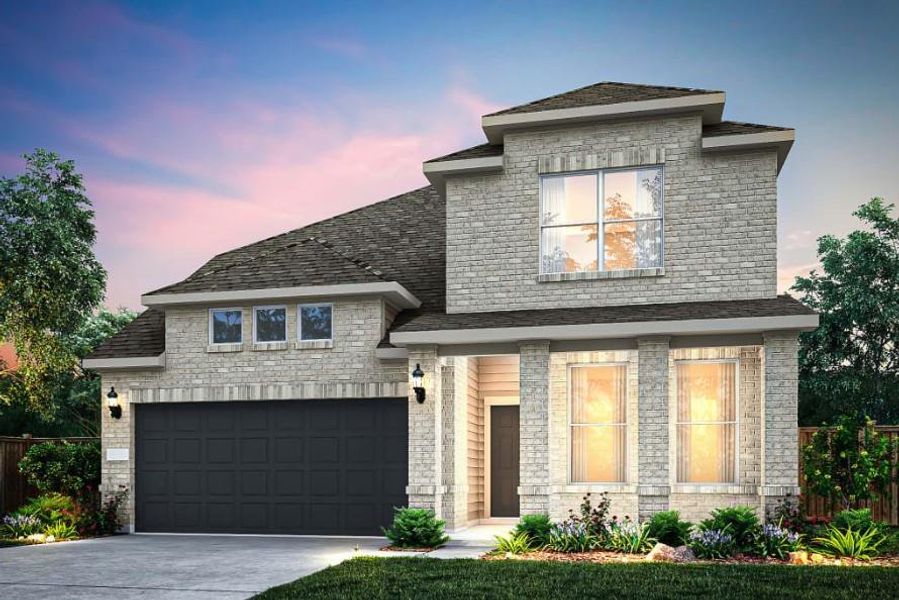 Pulte Homes, Jayton elevation TR201, rendering