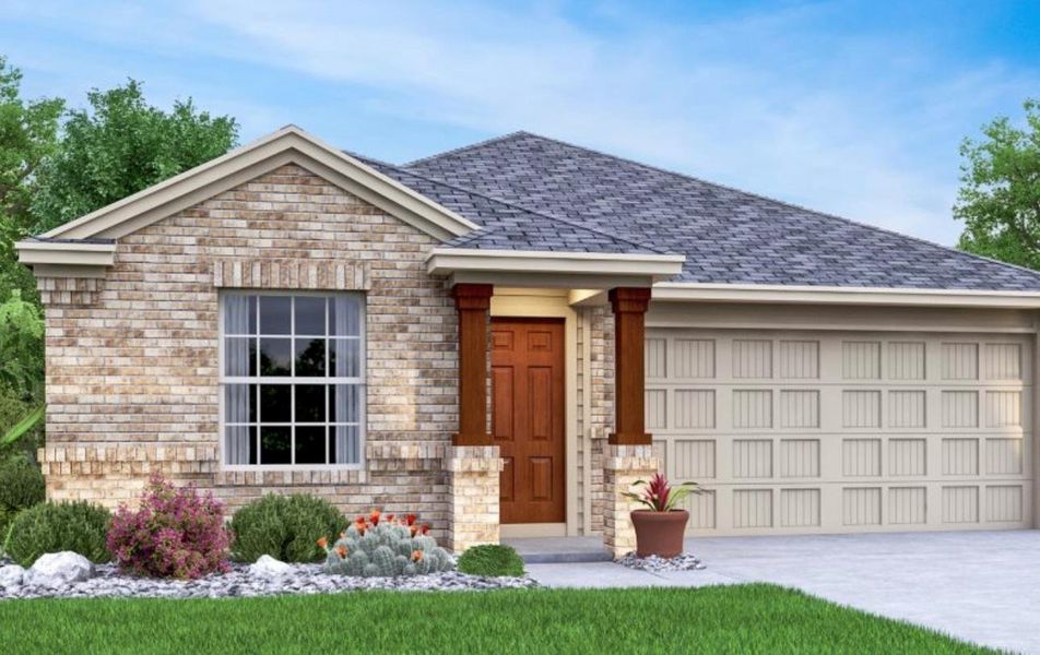 The Collins- rendered photo, home is under construction The Collins- rendered photo, home is under construction