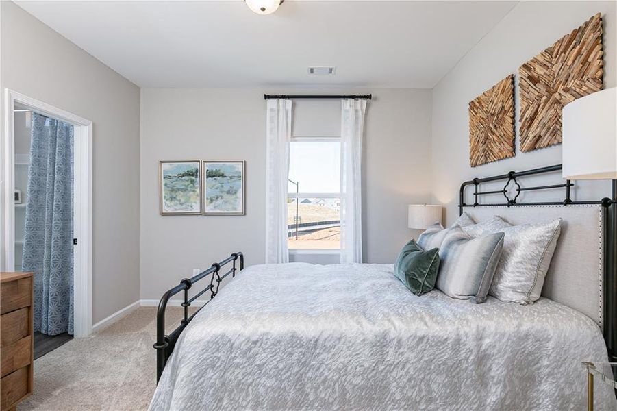 Furnished interior view inside a new home in Annsbury Park, Lilburn (Image 39).