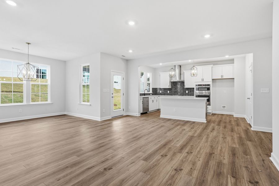 Spacious, unfurnished interior of a new home in Renaissance at White Oak, Garner (Image 18).