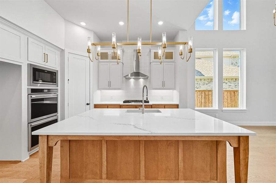 Furnished interior view inside a new home in Star Trail: 55ft. lots, Prosper (Image 11).