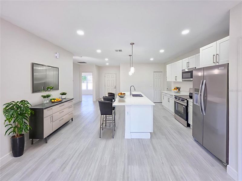 Furnished interior view inside a new home in , Deland (Image 5).